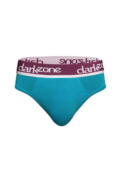 darkzone Turquoise Piping Men's Slip