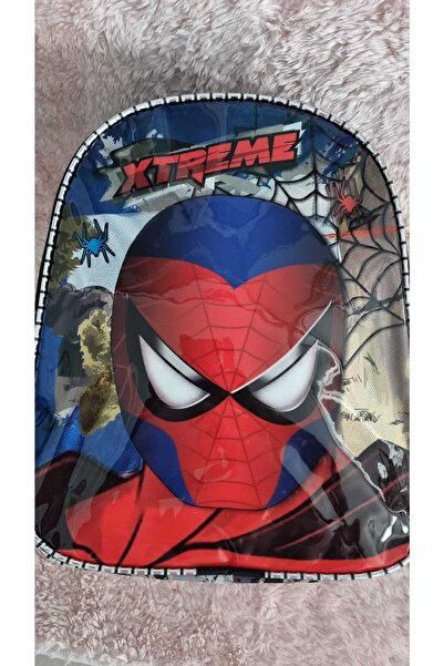 ArcoBaleno Spiderman Desenli Su Geçirmez Ilkokul Çantası Ve Beslenme Seti
