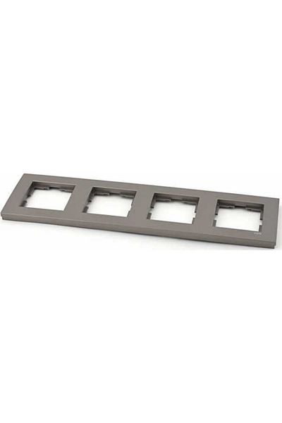 VİKO Artline Novella Quadruple Frame (ALL COLORS) Anthracite (SAME-DAY SHIPPING)