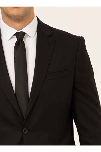 SÜVARİ Normal Bel Regular Fit Siyah Erkek Takım Elbise Tk1000400338