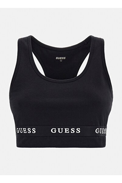Guess Μαύρο αθλητικό σουτιέν V2YP12KABR0-ALINE TOP ECO STRETC