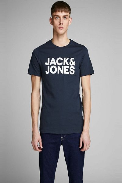Jack & Jones Тениска с лого на Jack Jones Jjecorp 12151955