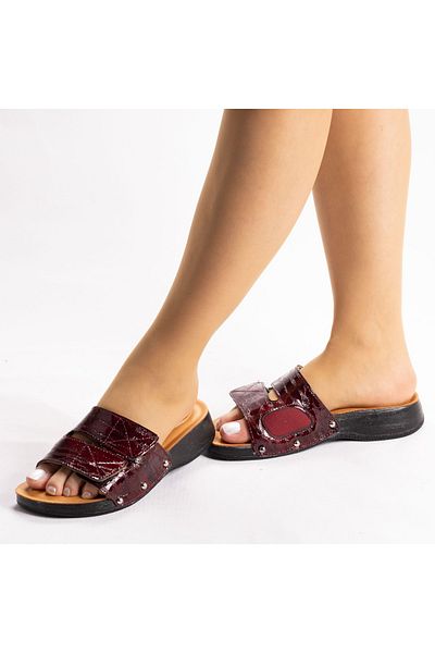 SİYO Women's Genuine Leather, Anatomical Memory Insoles, Heel Gel Support, Bone Protrusion and Heel Spur