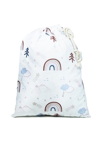 Atölye Eda Exclusive Rainbow Pattern Pouch