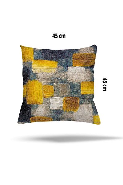 on the clouds Față de pernă cu fermoar ascuns cu model geometric Husă de pernă pentru scaun