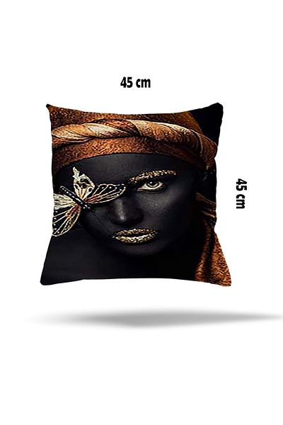 on the clouds Față de pernă cu fermoar ascuns cu model geometric african - Husă de pernă pentru scaun