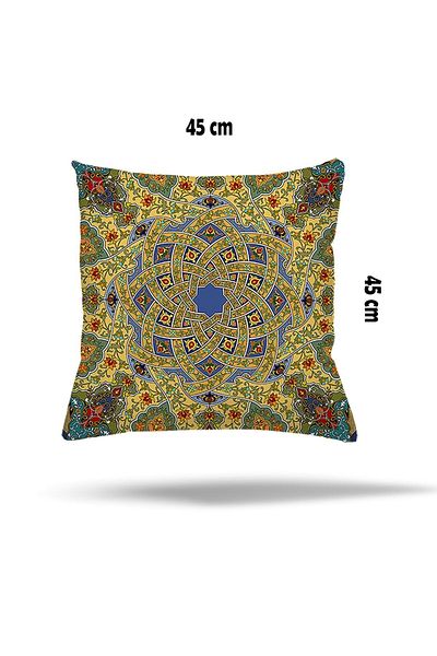 on the clouds Husă de pernă cu fermoar ascuns cu model de marmură țestoasă geometrică Husă de pernă pentru scaun