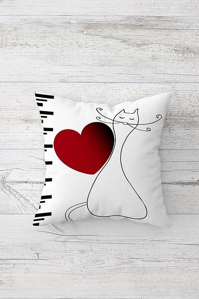 on the clouds One Side Printed Hidden Zipper Decorative Pillowcase Throw Pillow Case Seat Pillowcase