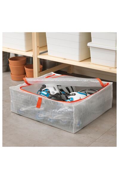 TEK BİZDE Cearșaf de pernă de sub pat Husă de pilota Cutie de depozitare pent...