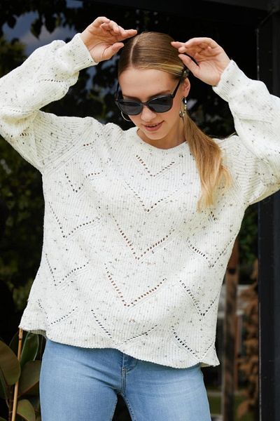 Aslında Look Crew Neck - 100% Knitwear Sweater