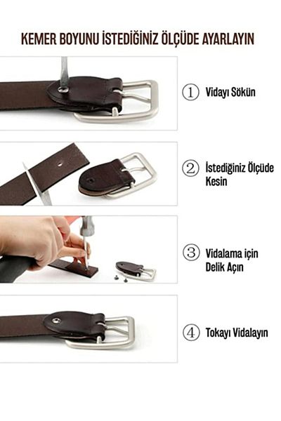 firdevsi hobi Men's Belt - 3.5cm