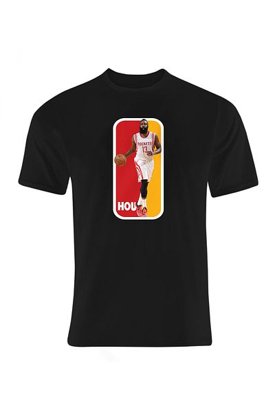 usateamfans Μπλουζάκι Unisex Γκρι James Harden Dribbling με στάμπα