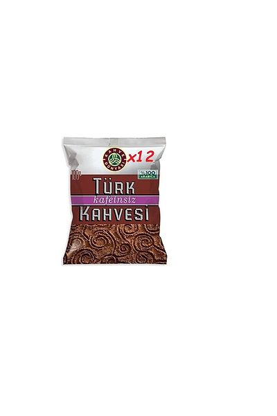 Kahve Dünyası 100 Gr 12 Pieces of Non-Cafe Turkish Coffee