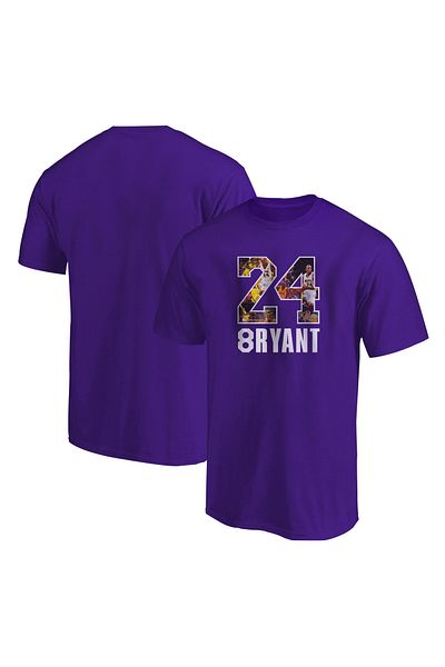 usateamfans Ανδρικό μπλουζάκι μωβ Kobe Bryant