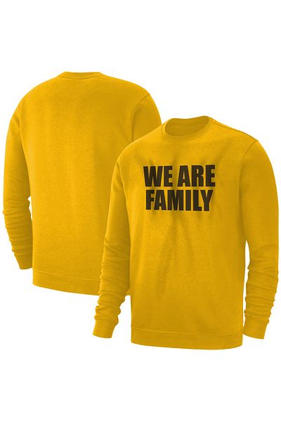 usateamfans Ανδρικό κίτρινο - We Are Family Basic φούτερ