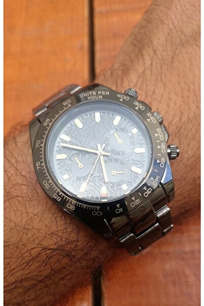 pullmarkt Unisex Steel Wristwatch Analog Wristwatches Dayto