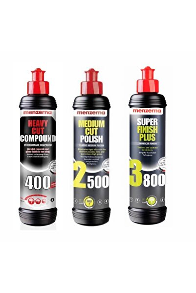 Menzerna 400 2500 3800 250ml Boya Koruma Seti