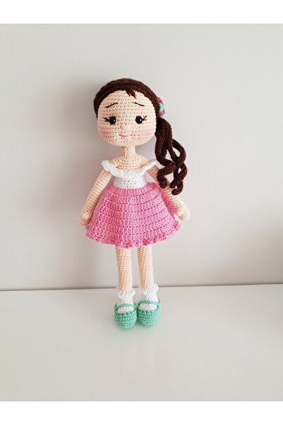 Damla Rosie Doll - Amigurumi Bebek - Organik Oyuncak