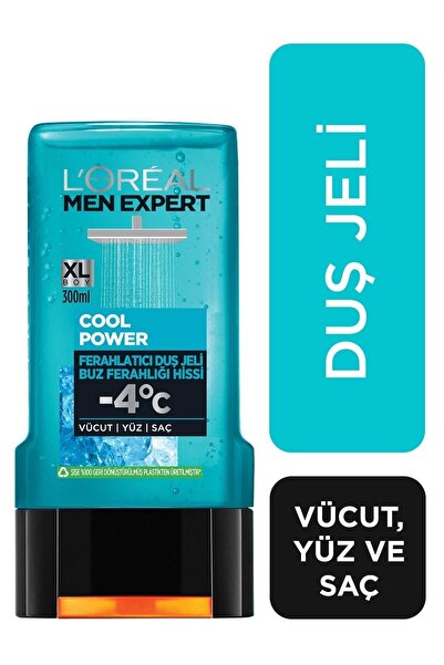 L'Oreal Paris Keyonline Cool Power Buz Ferahlığında Ferahlatıcı Duş Jeli 300ml