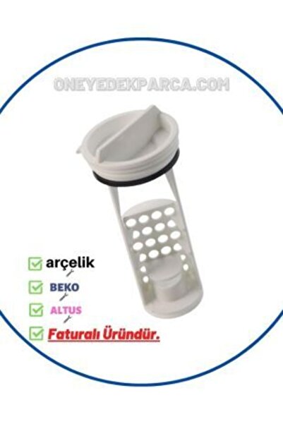 Beko D 7122 M Çamaşır Makinesi Pompa Filtre Kapağı
