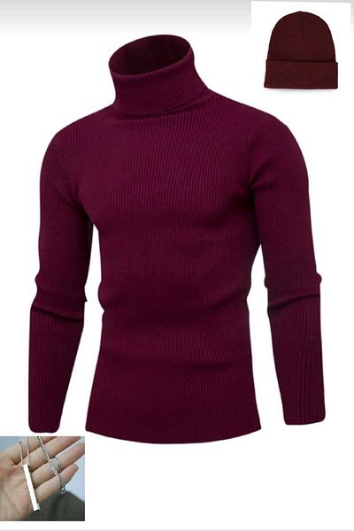 JAKSTONE 3-Piece Combination Sweater Hat Necklace Gift Emka