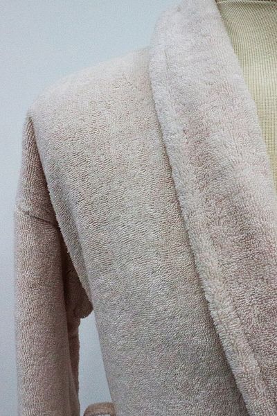 DURNES Gala Series Gentle Bathrobe Salmon (100% Cotton)