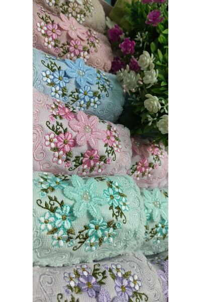 Fiesta طقم مناشف الأم والفتاة مكون من 12 قطعة