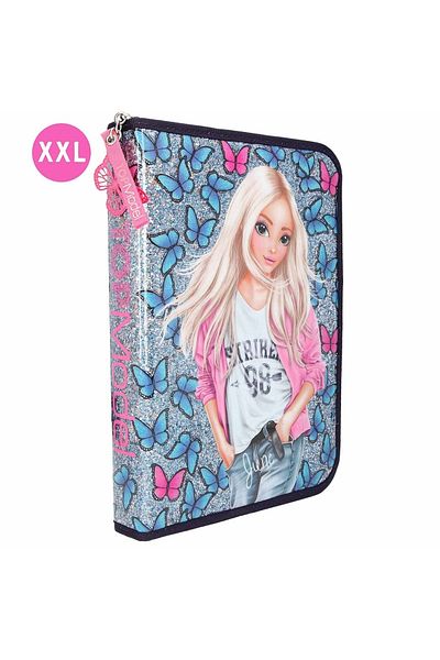 Top Model Big Pencil Case Butterfly Filled Pencil Case