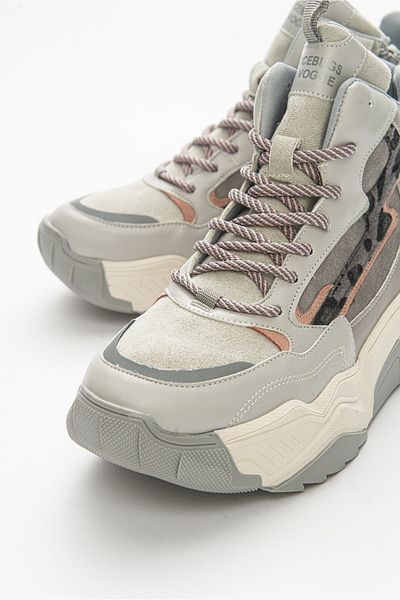LuviShoes Γυναικείες αθλητικές μπότες Olivia Ice Grey