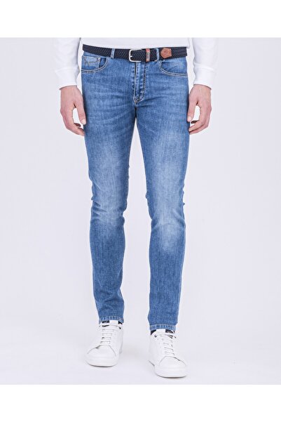 PAUL&SHARK جينز رجالي من قماش الدنيم بـ 5 جيوب