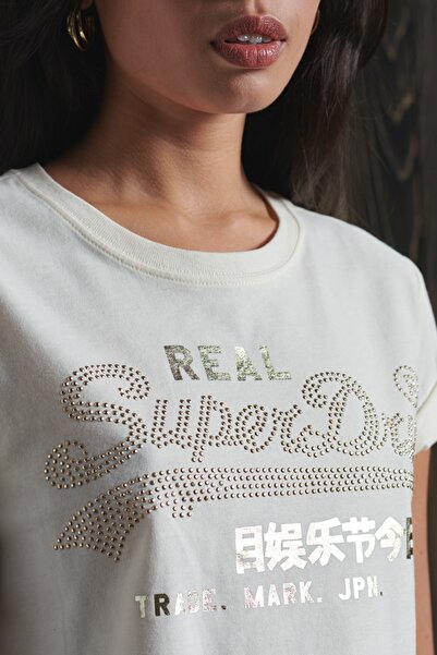 SUPERDRY T-Shirt - Weiß - Regular Fit