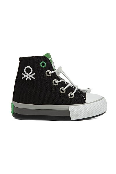 Benetton ®| Bn-30650 - 3394 Black - Children's Sneakers