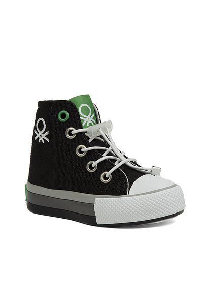 Benetton ®| Bn-30650 - 3394 Black - Children's Sneakers