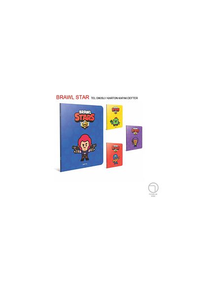 Gıpta Brawl Stars Coperți din carton Caiet cu cusături A5 60 coli