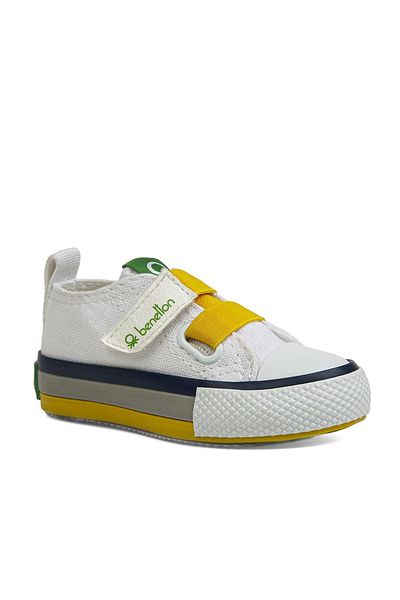 Benetton ® |   Bn-30648 - 3394 White Sari - Pantofi sport pentru copii