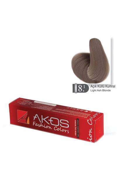 AKOS Açık Küllü Kumral Renk Saç Boyası 3 Adet