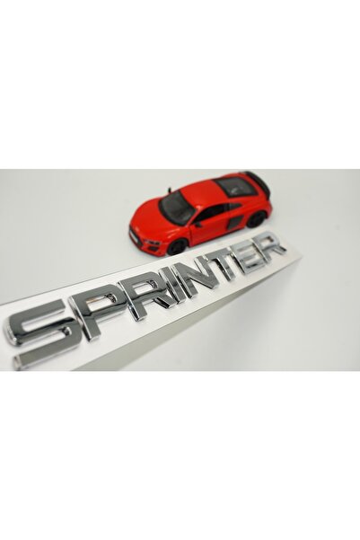 DK Tuning Mercedes Benz Sprinter 2014 2022 Logo-ul de scris ABS cromat pentru...