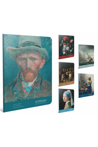 Gıpta Art Master Wire Stitched Cardboard Cover Notebook 17x24cm 60 Sheets Dots (Pack of 6) 6095