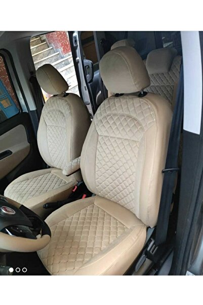 AKINCI فيات دوبلو 2011 22 الجلوس الخلفي الخلفي 2 1 كريم الطابق كريم التطريز ا...