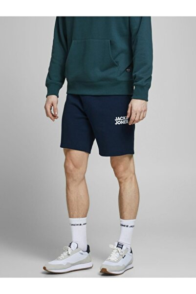 Jack & Jones Ανδρικό βαμβακερό χτενισμένο βαμβακερό σορτς 12186787