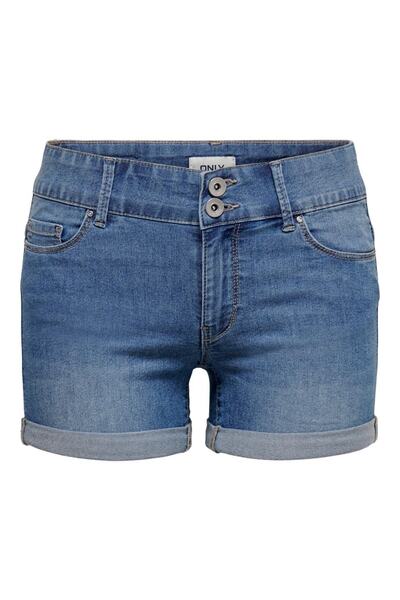 ONLY Onlcarmen Reg Шорти Wıde Wb Dnm Жіночі шорти Світло-блакитні