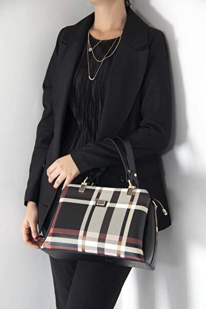 Silver Polo Kadın Omuz Çantası 972 M6 39022 Siyah Mat Siyah