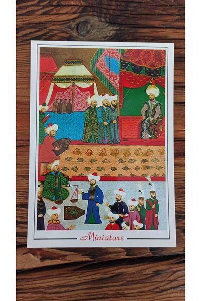 KESKİN COLOR Miniature Postcard Set of Two