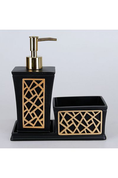 Selim Mirage Liquid Sponge Holder Μαύρο Χρυσό