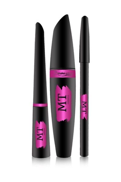 Makeuptime Mt Waterproof Mascara + Mt Ultra Eyeliner + Mt Eye Liner