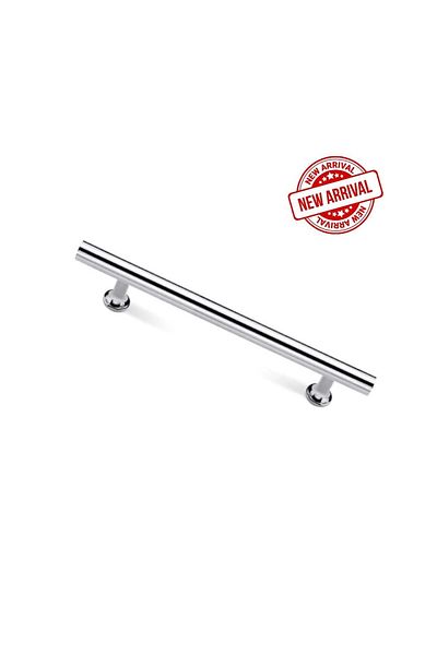 ARON 4122-192 Luxury Chrome Glossy Stainless Imported Handle TV Unit Kitchen Cabinet Drawer Furniture Handle 192mm