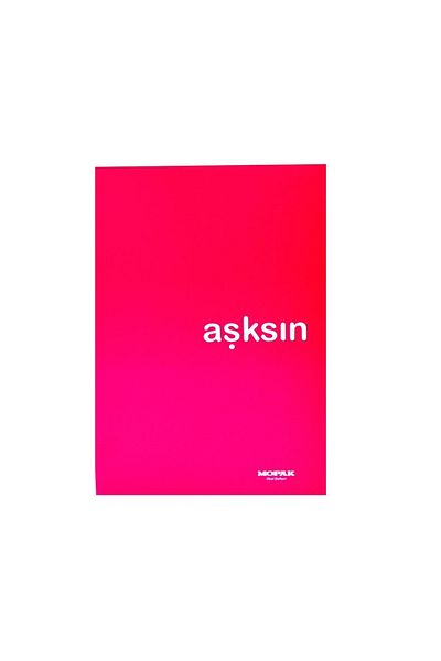 Mopak A4 120 Sheets Cardboard Cover Stitched Notebook 4 Lined