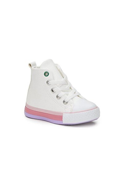 Vicco White - Roro Kids High Neck Casual Sports Shoes 925.22k.210
