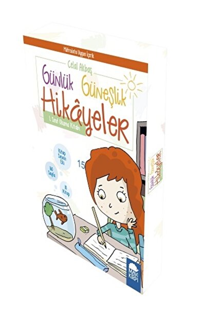 Mavi Kirpi Yayınları Günlük Güneşlik Hikayeler Seti – 1. Sınıf (10 Kitap)
