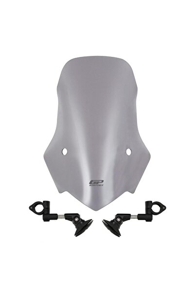 GP KOMPOZİT Mondial 125 Drift L 2011-2022 Uyumlu Ön Cam Füme